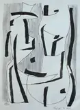 Ludvig Eikaas, Komposisjon, Litografi