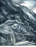 Reidar Fritzvold, Bjørnarå Setesdal, Litografi, lysmål