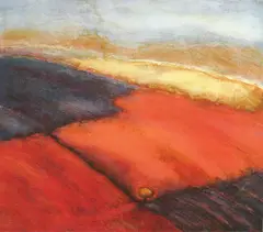 Stigning by Gro Fraas, Litografi, lysmål, sold Jun 2004