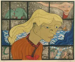 Ulf Valde Jensen, Silhouette, 1976, Fargeradering, lysmål