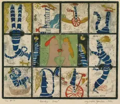 Ulf Valde Jensen, Rendez-vous, 1972, Fargeradering, lysmål