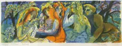 Thorstein Rittun, Blåveis, Serigrafi, lysmål
