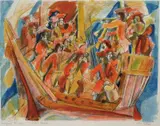 Thorstein Rittun, Water music, Serigrafi, lysmål