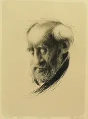 Vebjørn Sand, Fader Therapon, 1989, Litografi, lysmål