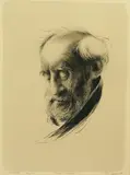 Vebjørn Sand, Fader Therapon, 1989, Litografi, lysmål