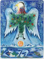 Willibald Storn, Blind fugl, 1993, Litografi, lysmål