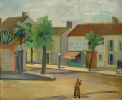 Elsa Lystad, Bygate, Frankrike, Olje på plate