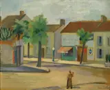 Elsa Lystad, Bygate, Frankrike, Olje på plate