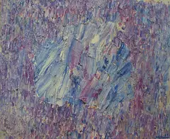 Jakob Weidemann, Fleurs des Champs, 1969, Olje på lerret