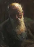 Christian Krohg, Selvportrett
