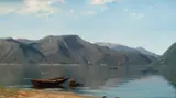 Amaldus Nielsen, Fjordlandskap, stille sommerdag