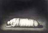 Odd Nerdrum, Spebarn, Litografi, lysmål