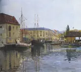 Eilif Peterssen, Fra Borkehullet, Christiania
