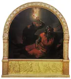 Adolph Tidemand, Håkon Jarls død