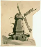 Thorolf Holmboe, Vindmølle