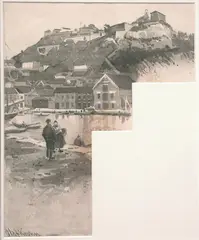 Olaf Krohn, Halden med Fredriksten festning, Lavering, lysmål