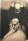 Vebjørn Sand, Faderen, 1990, Litografi, lysmål