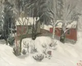 Rudolph Thygesen, Vinter på Hadeland