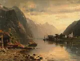 Anders Askevold, Fjordlandskap med kirkested