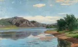 Kitty Lange Kielland, Landskap