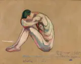 Rudolph Thygesen, Studie til Leda