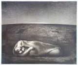 Odd Nerdrum, Moren, Litografi, lysmål