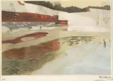 Frits Thaulow, Inntrykk fra sne, Fargeradering, lysmål
