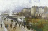 Karl Edvard Diriks, Vinterdag i Paris, Rue de Rome