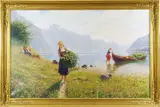Hans Dahl, Folkeliv i Vestlandsfjord