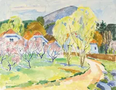 Ferdinand Finne, Fra Narestø, Olje på lerret