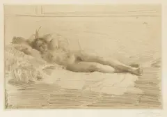 Anders Zorn, Elin, 1913-14, Radering, lysmål
