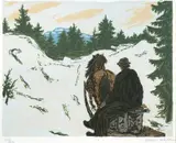 Harald Kihle, Mann med hest og slede