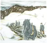 Harald Kihle, Tømmerkjøring Hakadal
