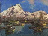 Otto Sinding, Fiskevær i Lofoten