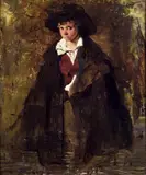 Eilif Peterssen, Achille, Olje på lerret