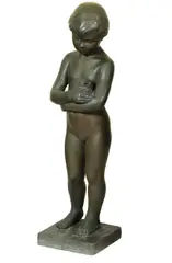 Arne Durban, Pike med due, Bronse