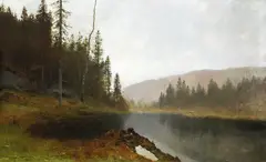 Ludvig Skramstad, September, Olje på lerret