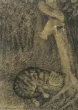 Theodor Kittelsen, Katt og ekorn