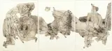 Sigurd Winge, Oppstandelsen (Triptyk), Radering, lysmål