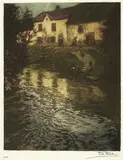 Frits Thaulow, Aften i Audenarde, Fargeradering, lysmål
