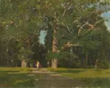 Otto Sinding, Rytter i ekeskog