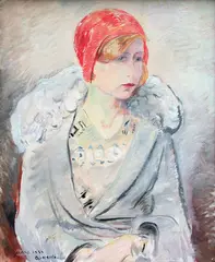 Arne Kavli, Aase, 1930, Olje på lerret