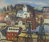 Reidar Aulie, Kirke og fabrikkbygninger