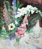 Arne Kavli, Oppstilling med blomster i vase