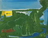 Hjalmar Haalke, Fra Ullern, Olje på plate