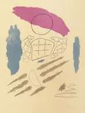 Johannes Rian, Komposisjon, 1962, Litografi, lysmål