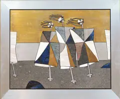 Jan Baker, Søndag formiddag, 1993, Materialbilde