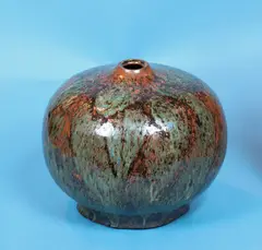 Erik Pløen, Vase, Glasert keramikk
