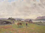 Christian Skredsvig, Morgenstemning på Holmvassbu