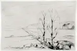 Edvard Munch, Norsk landskap, Radering, lysmål